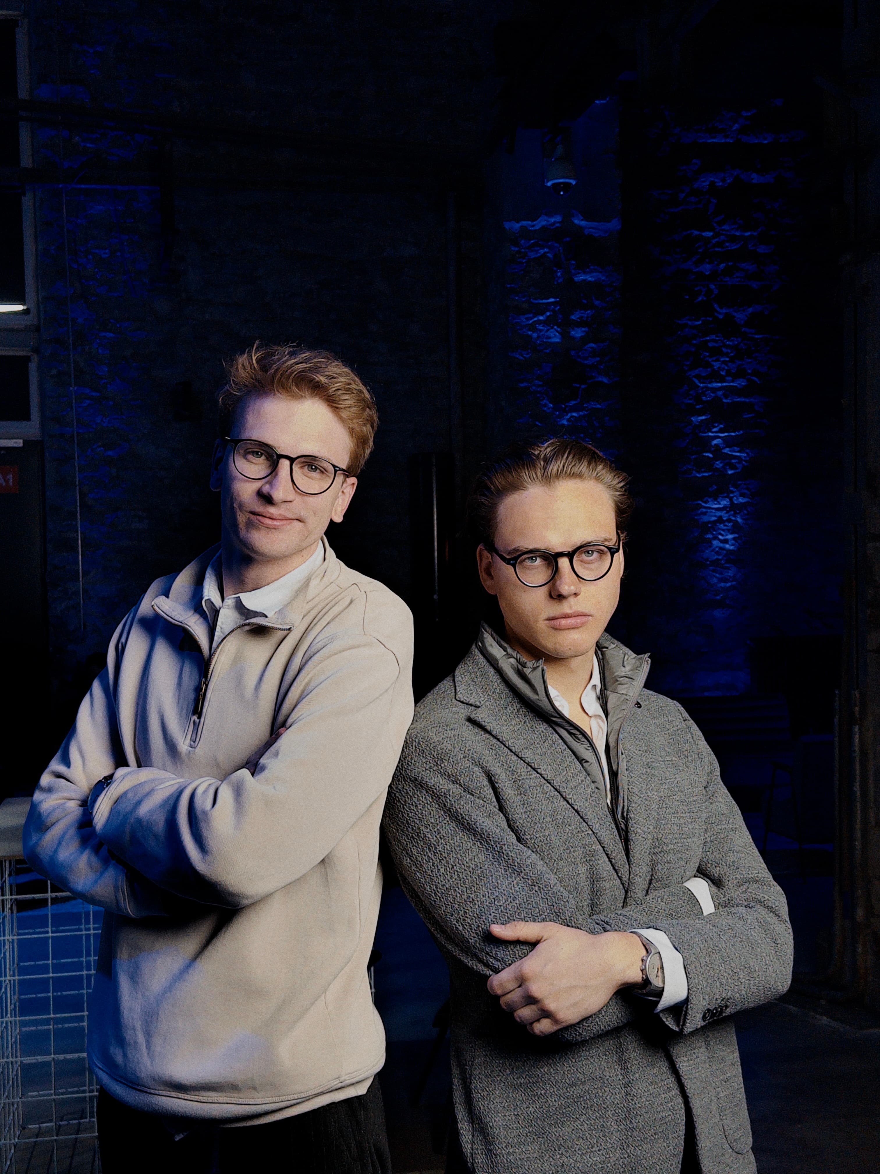 Justus August and Elias at the BSSSC Day of Cities and Regions, Tallinn