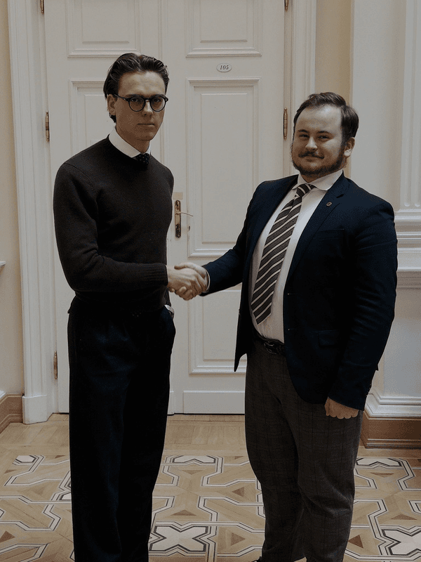 Justus August at the CBSS Youth Ministerial 2026 in Warsaw