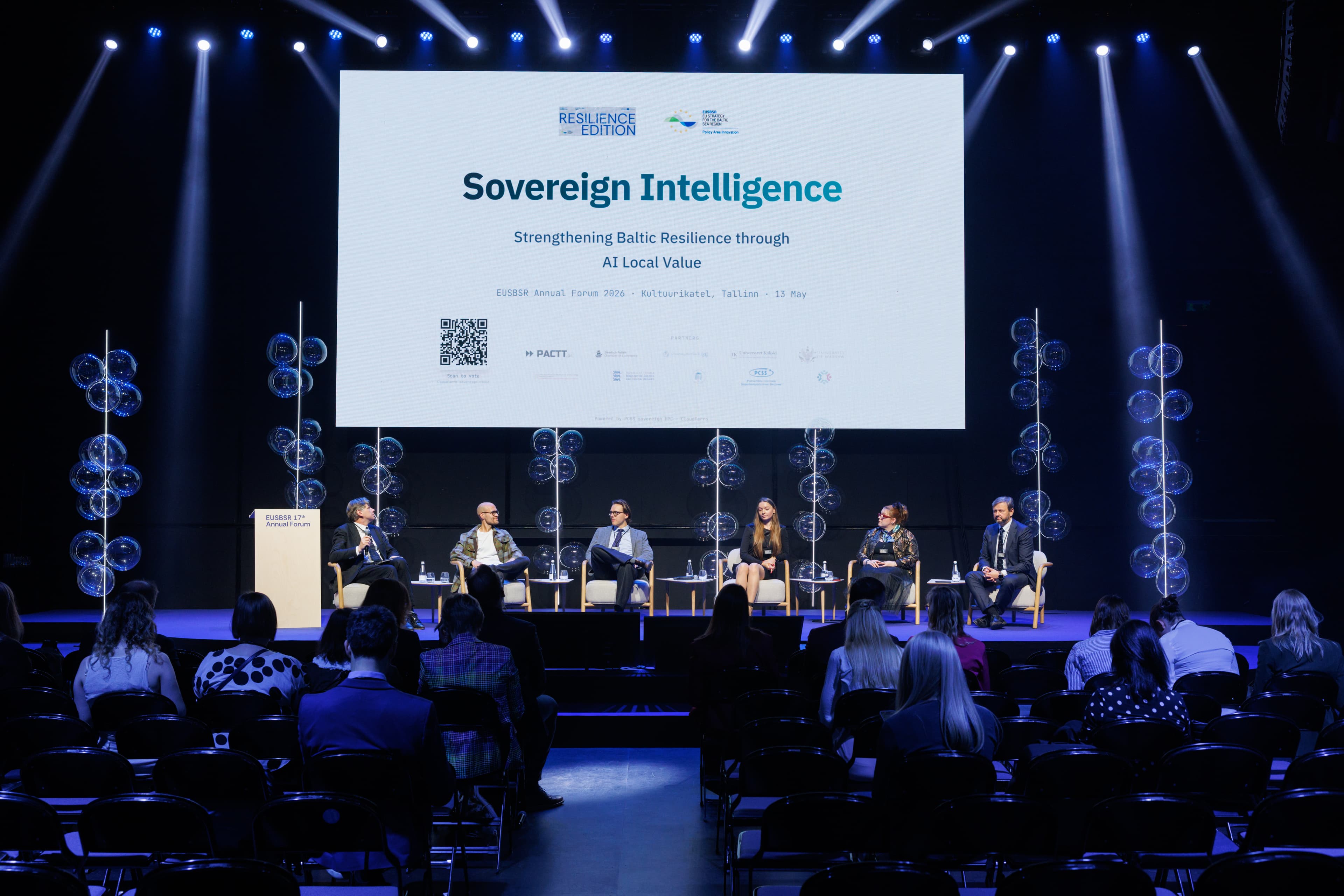 Sovereign Intelligence panel at EUSBSR Annual Forum 2026